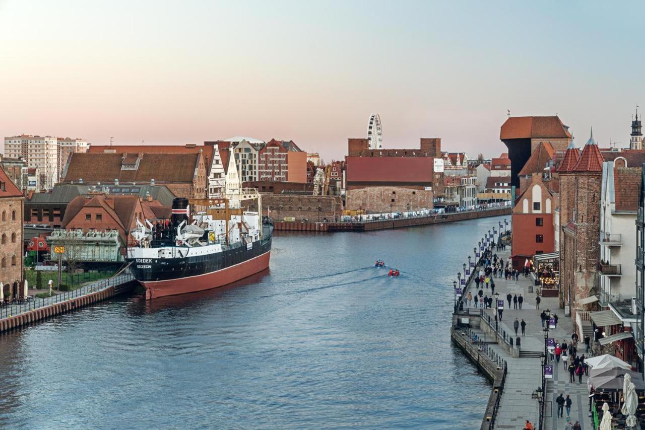 Przystan Motlawa Daire Gdansk Dış mekan fotoğraf